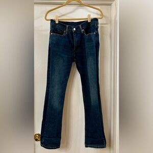 Levi's 511 Dark Indigo Straight Jeans